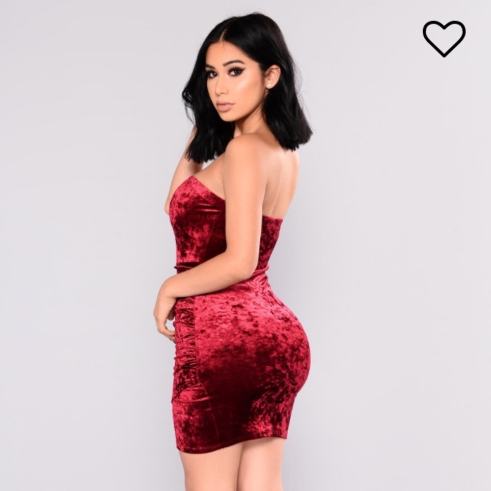 Heart velvet Dress